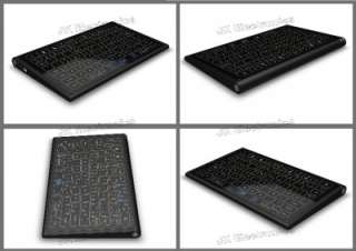   Glass BT Touchpad Keyboard Mouse for iPad iPhone4 Android PC NB  