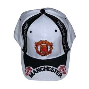  Manchester United Soccer Cap / Hat White color Office 