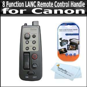  8 Function LANC Remote Control Handle for Canon ZR 1000 ZR 