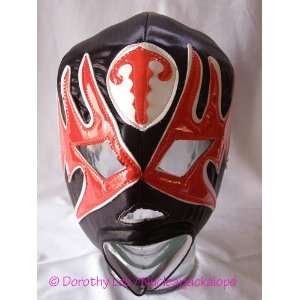  Lucha Libre Wrestling Halloween Mask Atlantis black 
