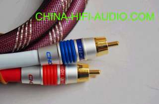 Choseal QiuYeYuan Audio Interconnect RCA Cables pair  