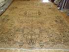 Antique Decorative Persian Tabrize rug 96x 1210 ci