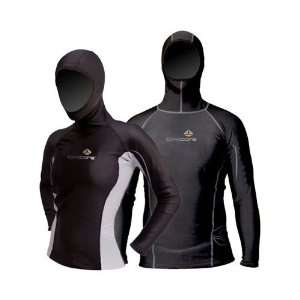   by Oceanic Trilaminate Polytherm Long Sleeve Hooded Dive Rash Guard