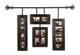 Black Hanging Photo Picture Frame Collage Wall Art  