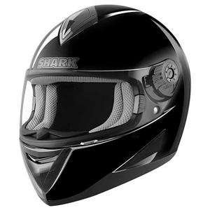  Shark S650 Fusion Solid Helmet   Small/Black Automotive