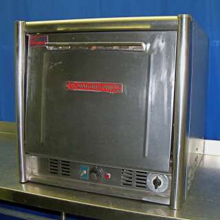 Used Bakers Pride Pizza Oven   countertop with 2 steel decks  