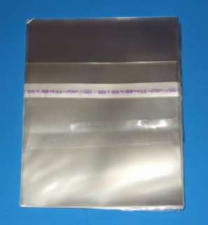 50 JAPAN RESEALABLE OUTER PLASTIC BAG FOR CD/SLEEVE  