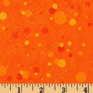  44 Wide Mixmaster Fizz Orange Fabric By The Yard Arts 