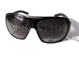 New GUESS Sunglasses GU6590 Black Gun/Smoke + Pouch $68.00  