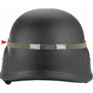 Olive Drab Army Type Reflective Cats Eye Military Helmet Band  