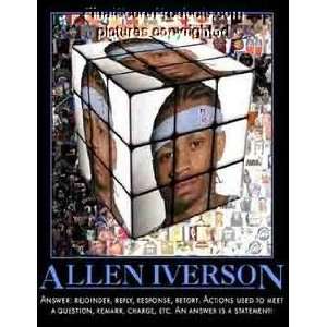  Denver Nuggets Allen Iverson Motivational Poster 