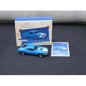   Hallmark Keepsake 1970 Ford Mach I Mustang Ornament