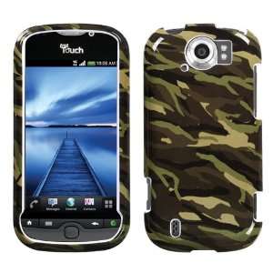 HTC myTouch 4G Slide Camo Green Phone Protector Cover (free ESD Shield 