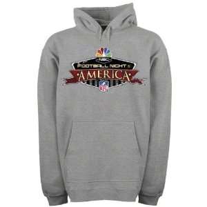 NBC Sports Football Night In America Grey Hooded Sweatshirt  