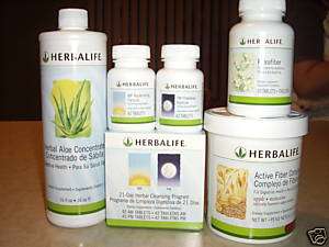 Herbalife 21 days cleansing program + Activate fiber  