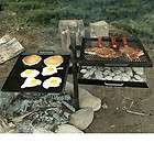   Man Grill/Griddle Can be used over a wood fire, charcoal, or propane
