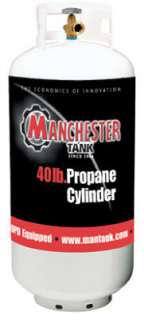 657320 Manchester 40 LB Vertical Cylinder Propane Tank  