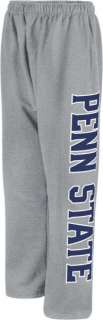 Penn State Nittany Lions adidas Grey Fleece Sweatpants  