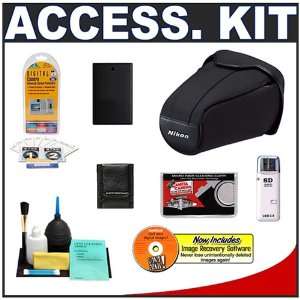   Battery   Accessory Kit for Nikon D40, D40x, D60, D3000 & D5000