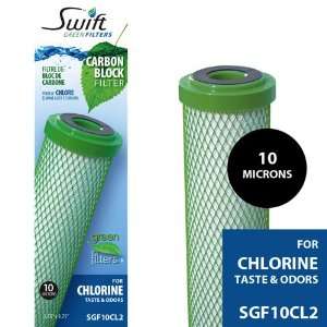 Certified Green Carbon Block Water Filter For Filtrex FX10CL2 FX CL2 