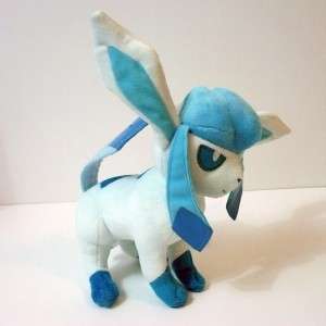 Pokemon LEAFEON + GLACEON PLUSH 9.5 Plushie Pokedoll  