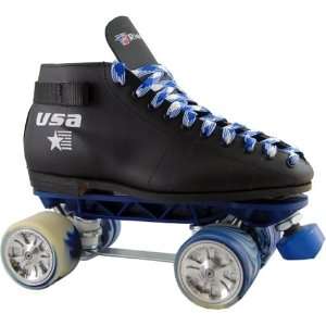   Spinner Wheel Skates   Blue Swirl Edition   Size 14