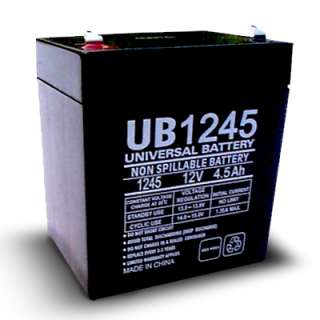 12V 4.5Ah SLA Acme Alarm Replacement Battery UB1245  