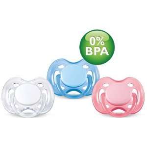  Philips Avent Freeflow Pacifiers 0 6m   Girl Colors Baby