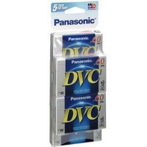  New   Digital Tape 5 pack 60 Minute by Panasonic Consumer 