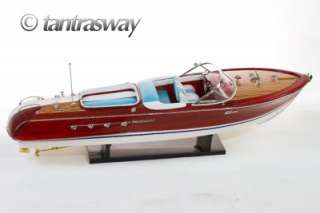 Riva Aquarama 27.6 inches model boat   RC Convertible  