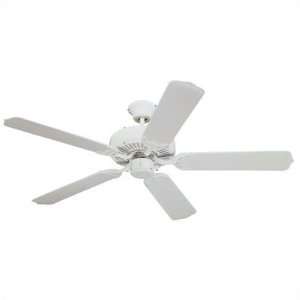  52 Verandah Breeze Indoor Outdoor Ceiling Fan in White 