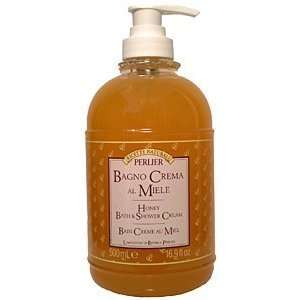  Perlier Honey Bath & Shower Cream Pump Bottle 16.9 fl.oz 