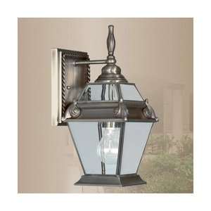   Lighter Entrance Outdoor Wall Light   Vintage Pewter Patio, Lawn