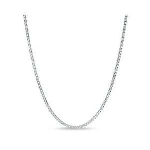 Sterling Silver 090 Gauge Box Chain Necklace    18 BRACELETS/BANGLES
