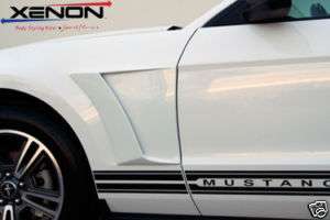 2010 Mustang Xenon Front Fender Vents Ducts Scoops NEW  