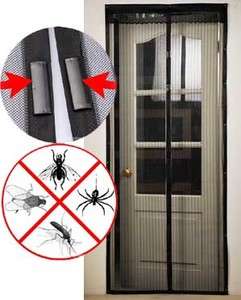   mesh magnetic mesh door curtain fly screen bugs out screens  