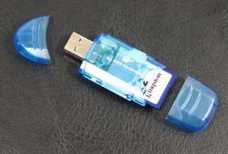 Lot 3 USB 1gb 2gb 4gb CARD READER mini micro SD TF MMC  