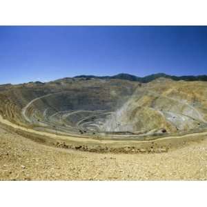 Open Pit Mine, Pit is 3800M Across and 720M Deep, Utah Photographic 
