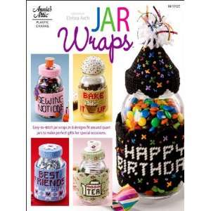  Jar Wraps   Plastic Canvas Pattern Arts, Crafts & Sewing