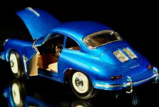 1961 Porsche 256B Coupe SUPERIOR Diecast 124 Blue  