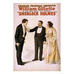   Holmes Theatrical Play Poster No.2 Giclee Poster Print
