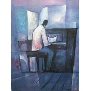  William Tolliver PIANO PLAYER ARTIST SIGNED