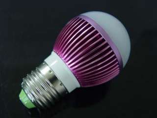 E27 3W LED Energy Saving White Light Bright Bulb Lamp 110V 240V  