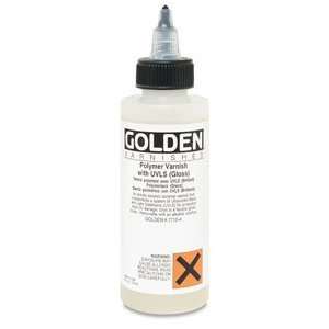  Golden Acrylic Polymer Varnishes   4 oz, Polymer Varnish 