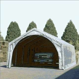  Modular Garage   Pitched (Gray) (24 L x 12 W x 9 H 