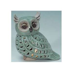  Decorative Porcelain Owl Candle Holder