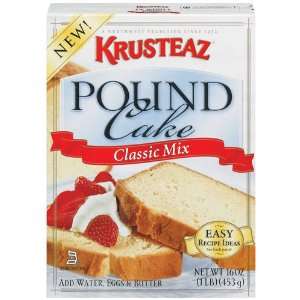 Krusteaz Pound Cake, 5 Pound Box Grocery & Gourmet Food