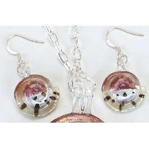  Spiral Shell Rose Precious Gemstone Earrings Jewelry Jewel 
