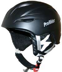 New ProRider Pro Ski Helmets Black Small/Medium/Large  