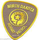 North Dakota Highway Patrol shoulder police patch (fire)